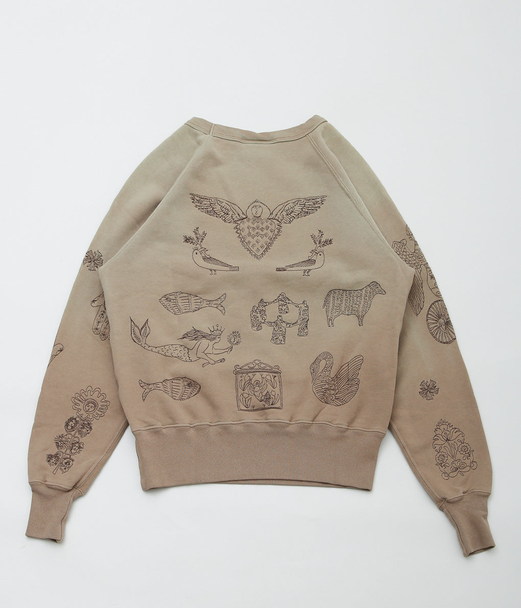 SAMUEL ZELIG ''WILLSON CREWNECK'' (TAUPE)