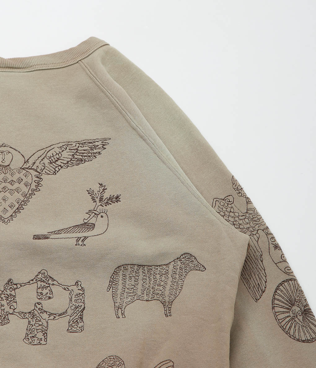 SAMUEL ZELIG ''WILLSON CREWNECK'' (TAUPE)