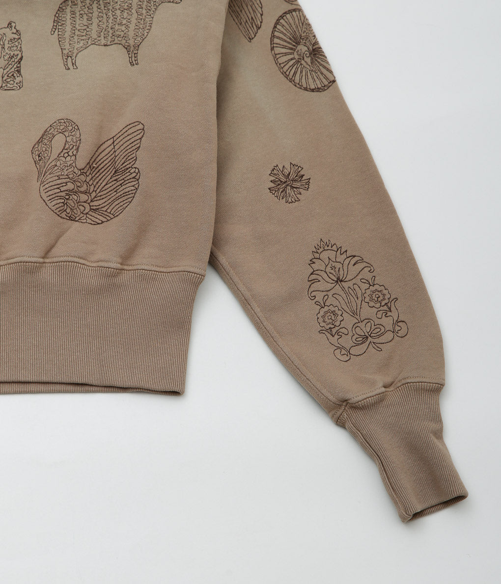 SAMUEL ZELIG ''WILLSON CREWNECK'' (TAUPE)