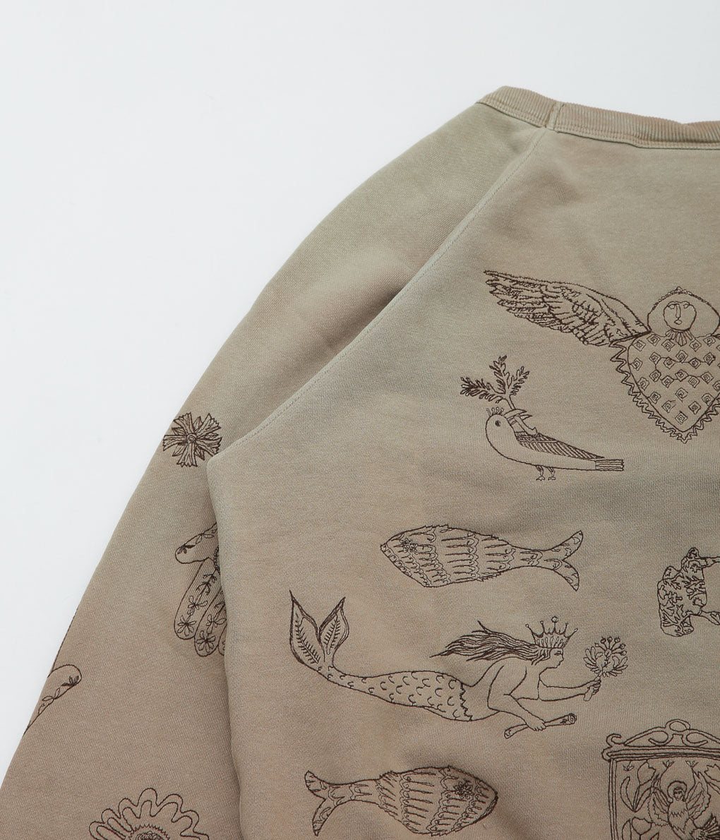 SAMUEL ZELIG ''WILLSON CREWNECK'' (TAUPE)