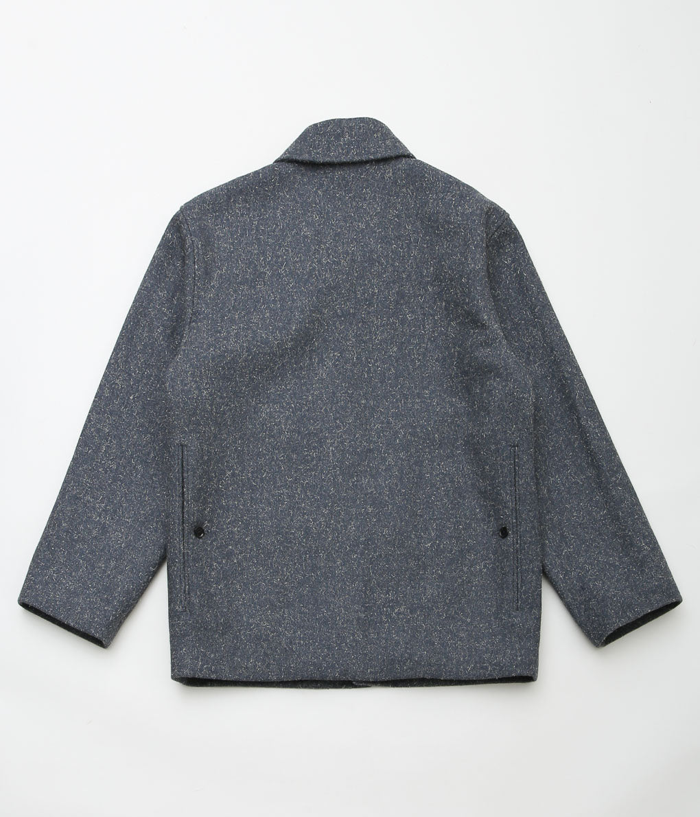 GORSCH ''MOTTLED MELTON JACKET'' (AQUAMARIN)