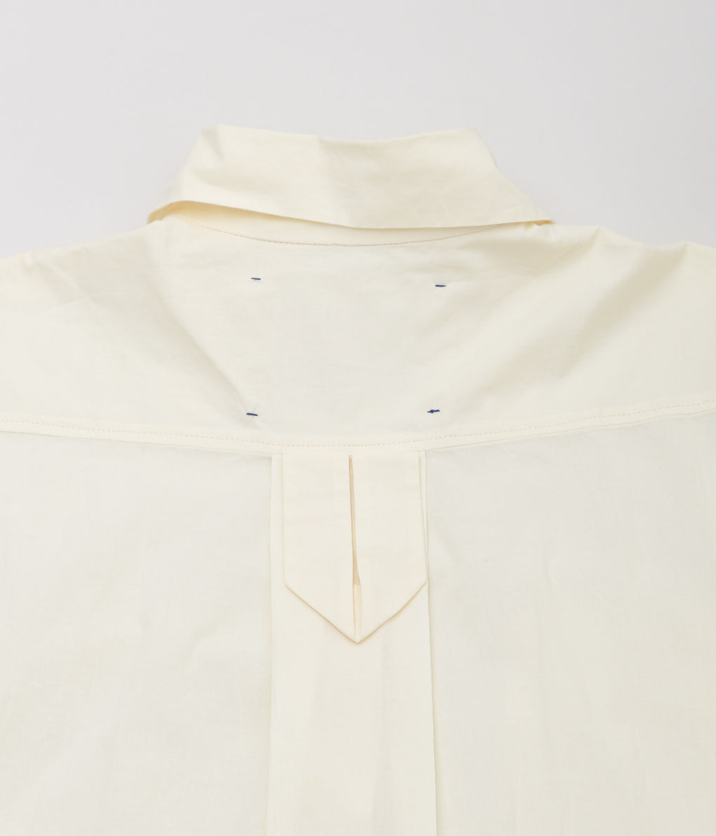 STUDIO DE LOSTANGES ''LARGE COLLER SHIRTS'' (NUMBER 36 / COTTON CREAM)