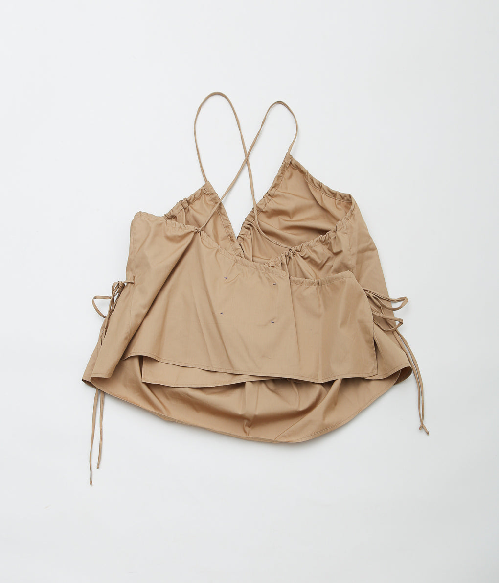 STUDIO DE LOSTANGES ''STRAPPY TOP'' (NUMBER39 /COTTON BEIGE)