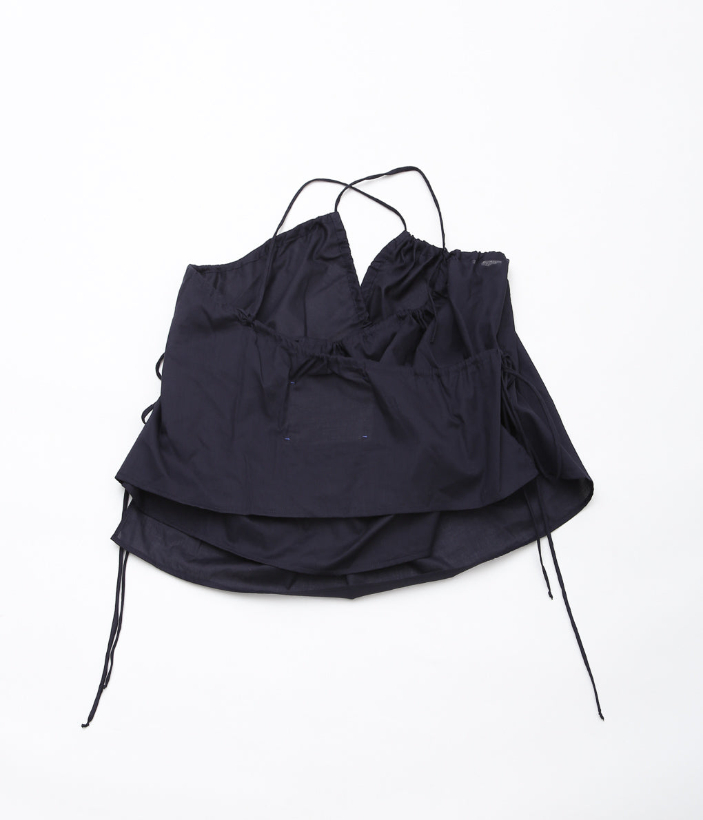 STUDIO DE LOSTANGES ''STRAPPY TOP'' (NUMBER 34 /COTTON DARK NAVY)