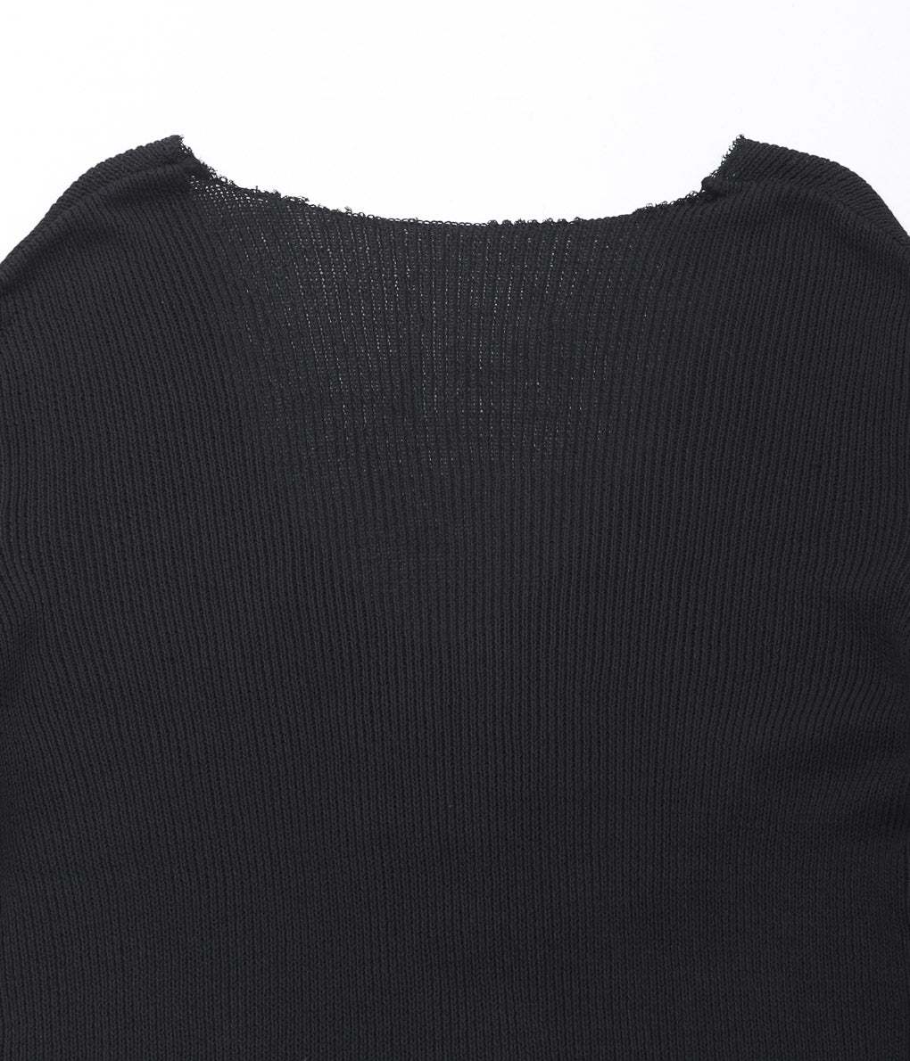 GABRIELA COLL GARMENTS ''NO.84 KNITTED JERSEY'' (BLACK)