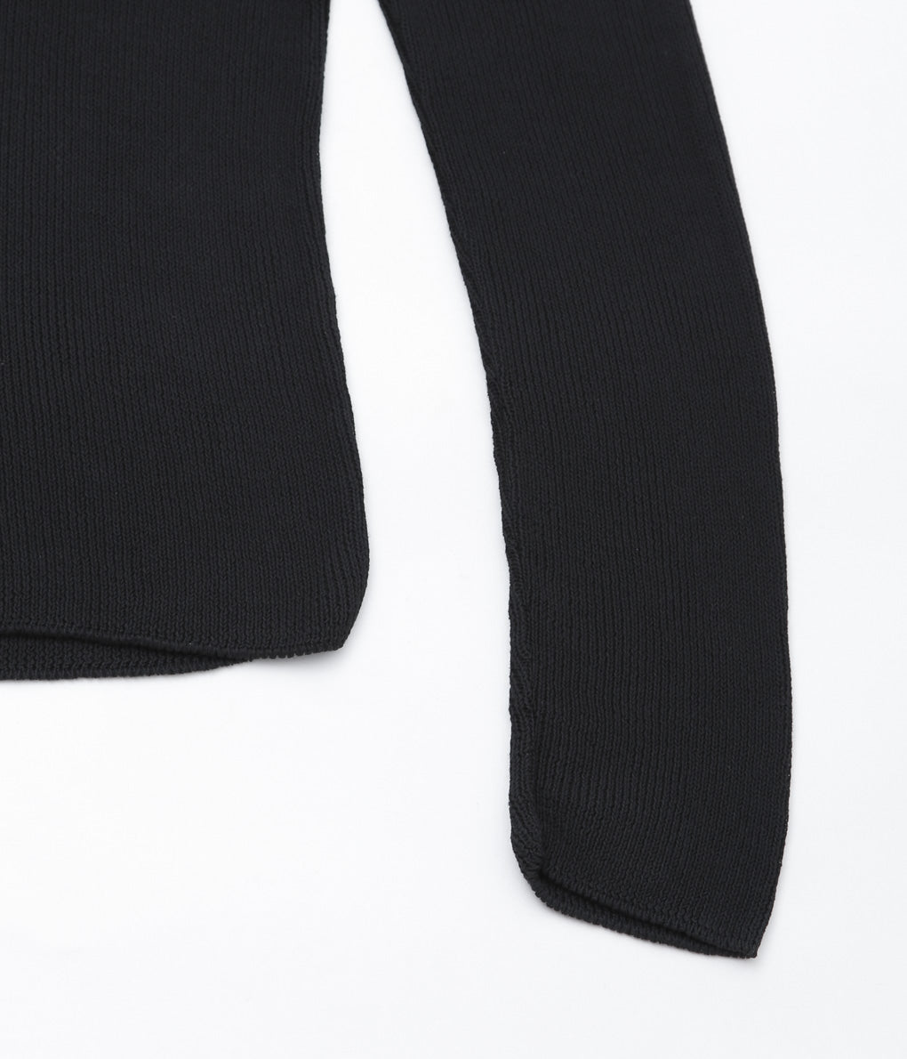 GABRIELA COLL GARMENTS ''NO.84 KNITTED JERSEY'' (BLACK)