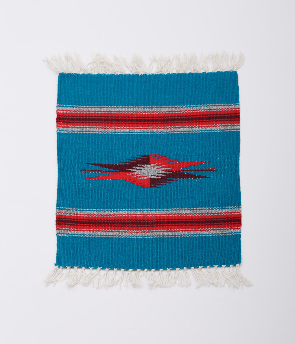 ORTEGA'S ''ORTEGA`S CHIMAYO BLANKET'' (TURQUOISE BLUE)