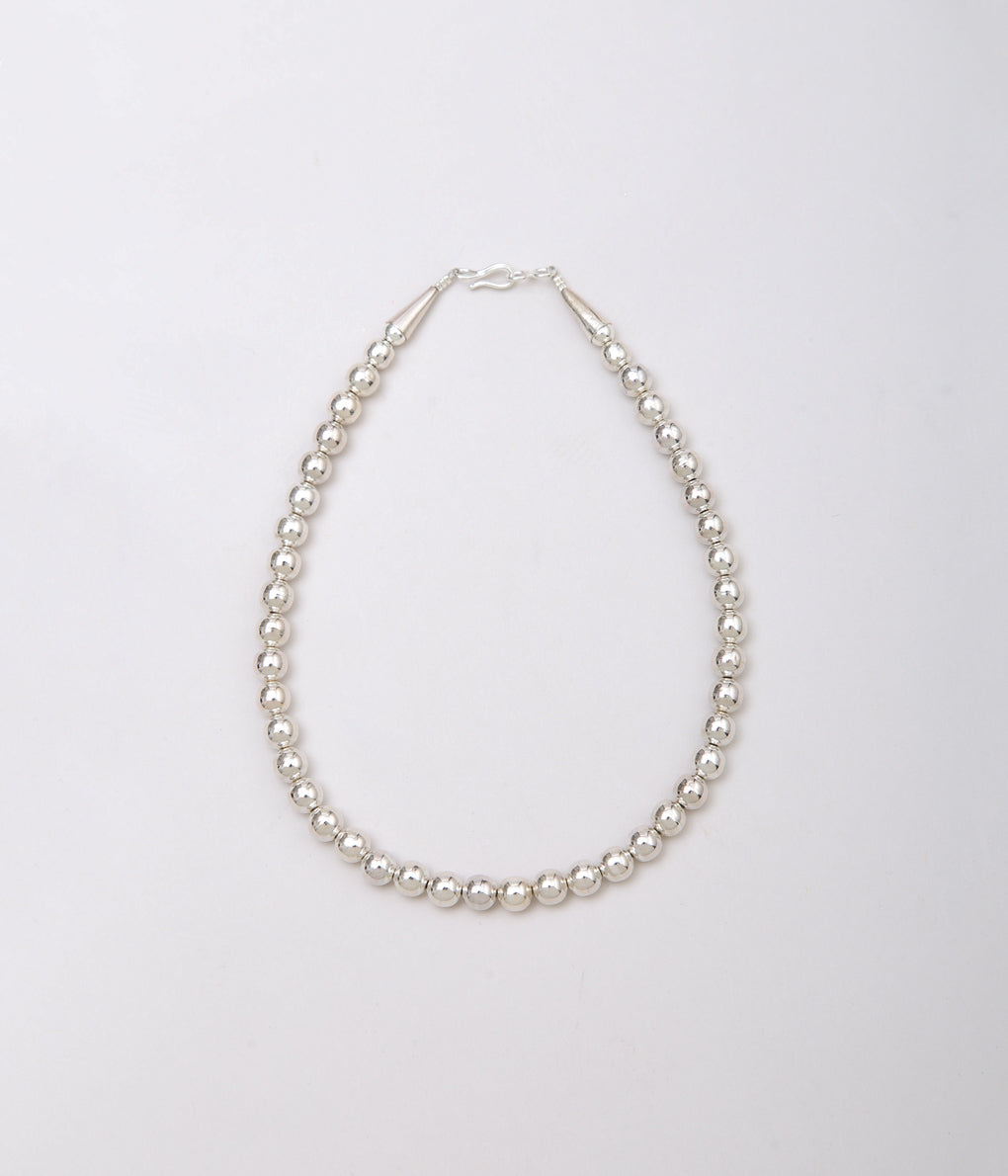 ERICKA NICOLAS BEGAY ''NAVAJO PEARL 8MM 40CM'' (SILVER)