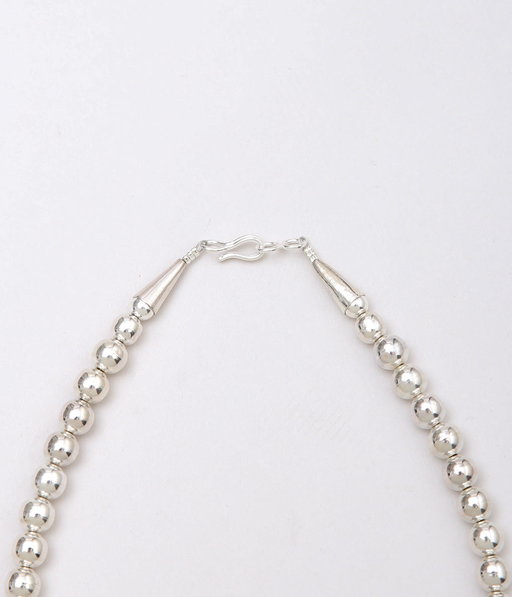 ERICKA NICOLAS BEGAY ''NAVAJO PEARL 8MM 40CM'' (SILVER)