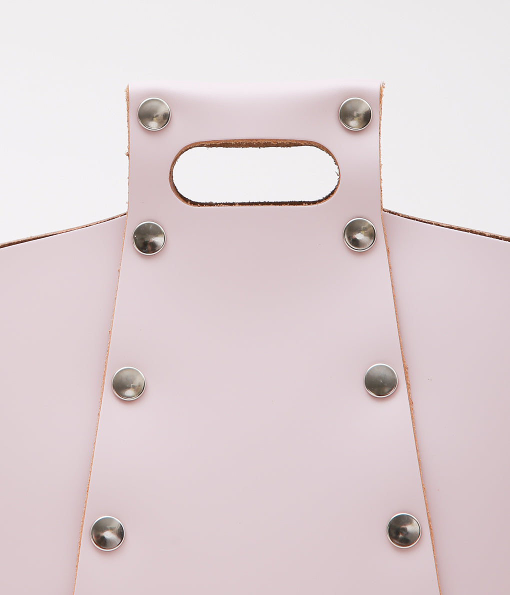 HENDER SCHEME ''ASSEMBLE PYRAMID BAG S'' (PINK)