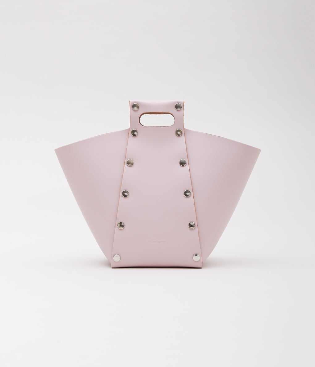 HENDER SCHEME ''ASSEMBLE PYRAMID BAG S'' (PINK)