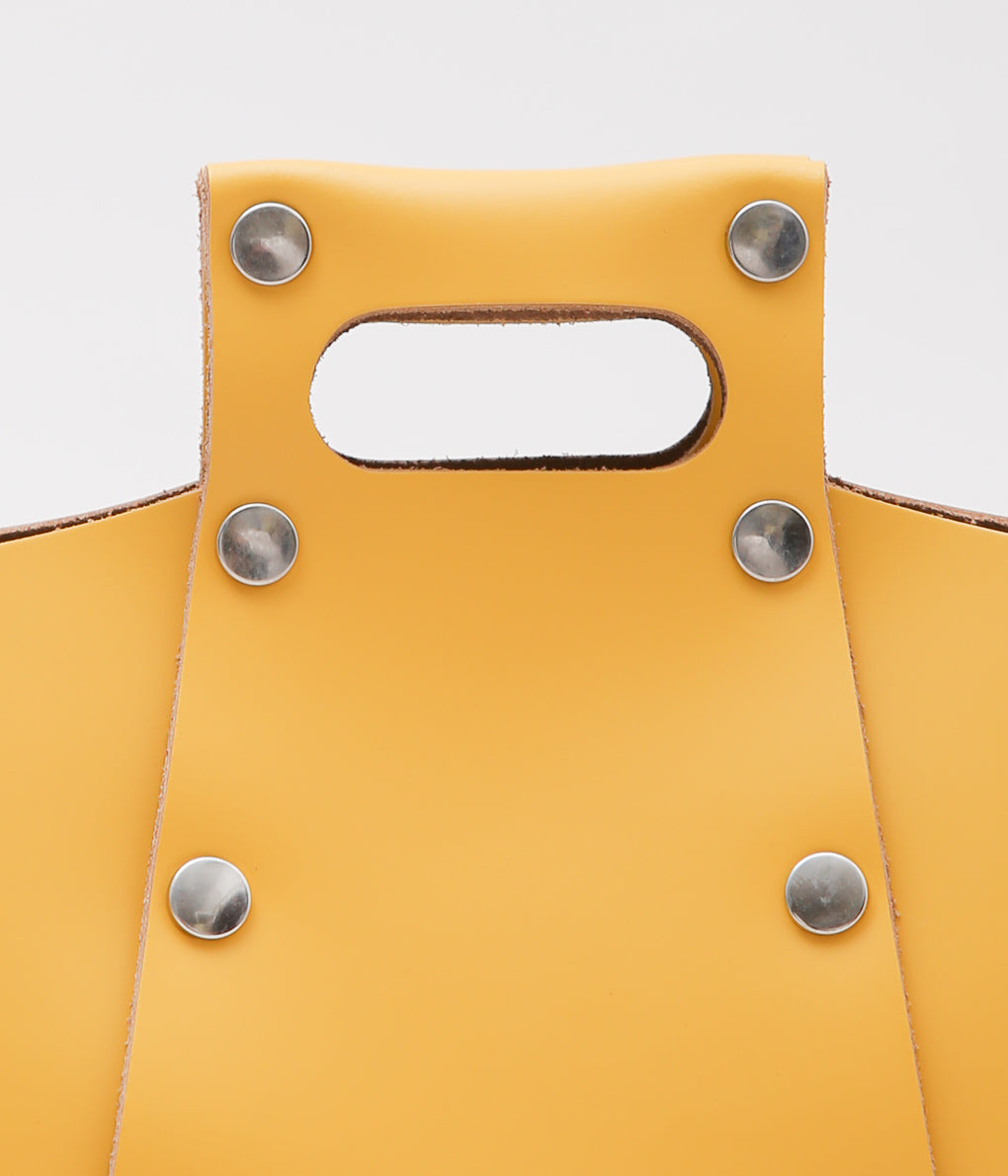 HENDER SCHEME ''ASSEMBLE PYRAMID BAG S'' (YELLOW)