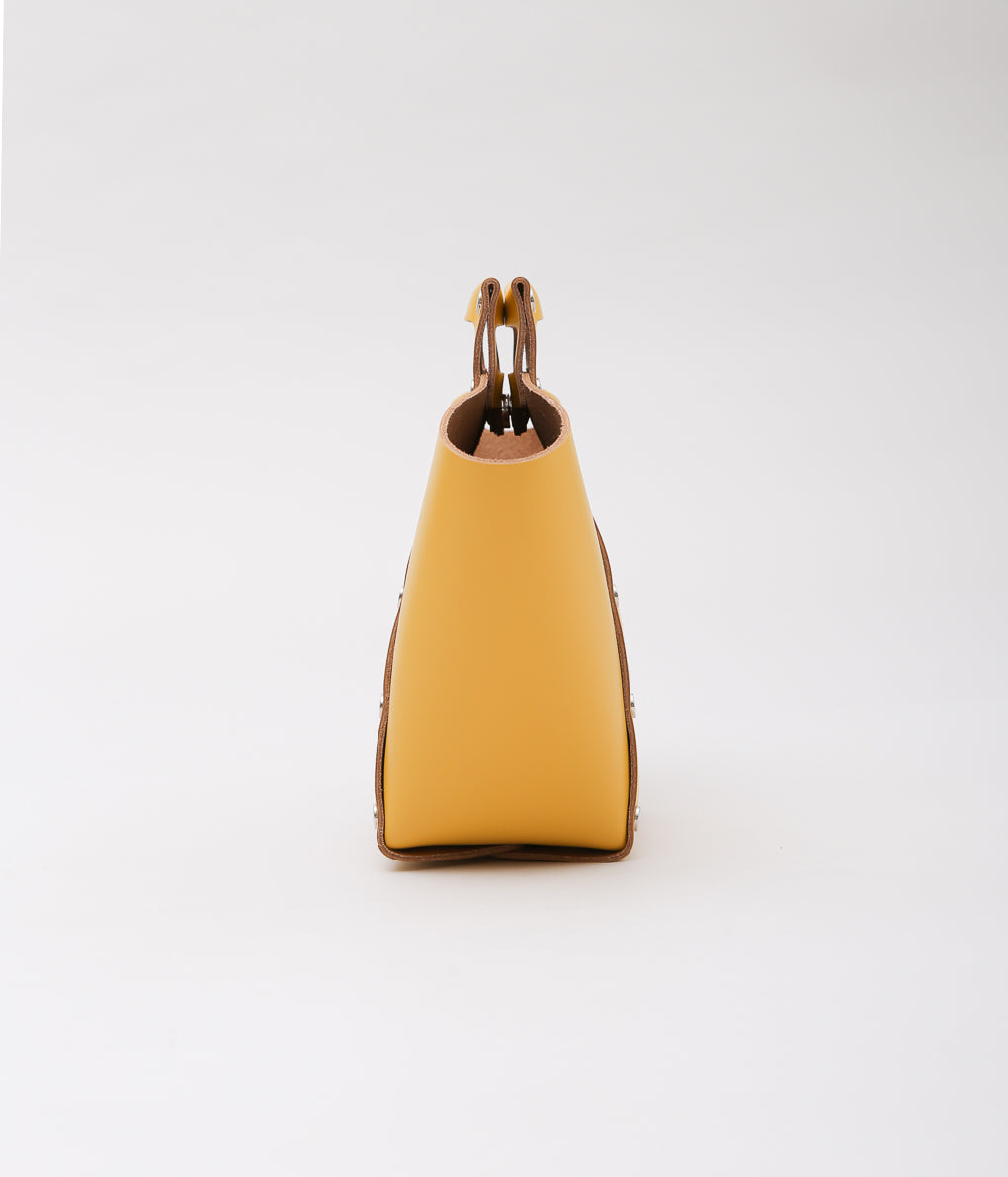 HENDER SCHEME ''ASSEMBLE PYRAMID BAG S'' (YELLOW)