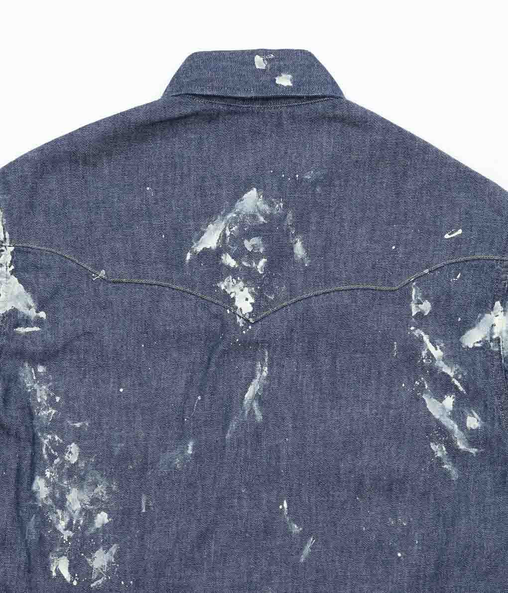 HERILL ''DENIM WESTERN SHIRT'' (INDIGO)