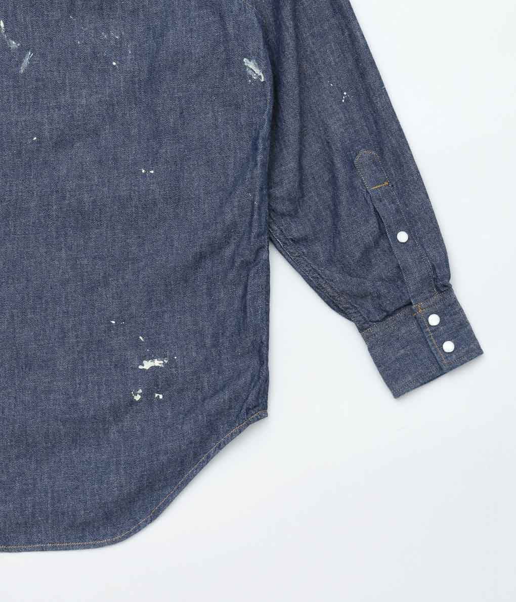 HERILL ''DENIM WESTERN SHIRT'' (INDIGO)