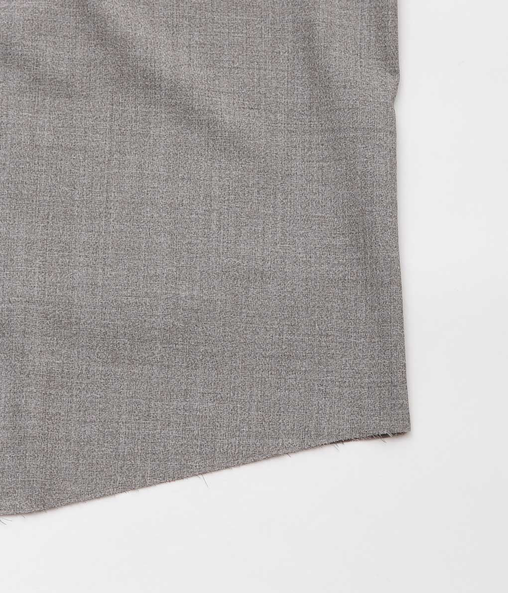 GABRIELA COLL GARMENTS ''NO.221 LORO PIANA FINE WOOL SLEEVELESS SH'' (GREY MELANGE)