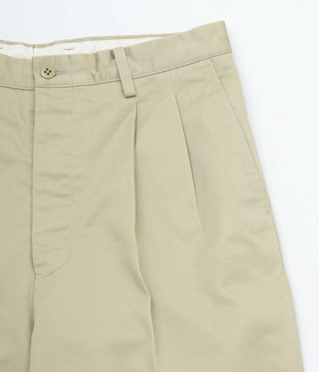 HERILL ''ORGANIC CHINO SLACKS'' (KHAKI)