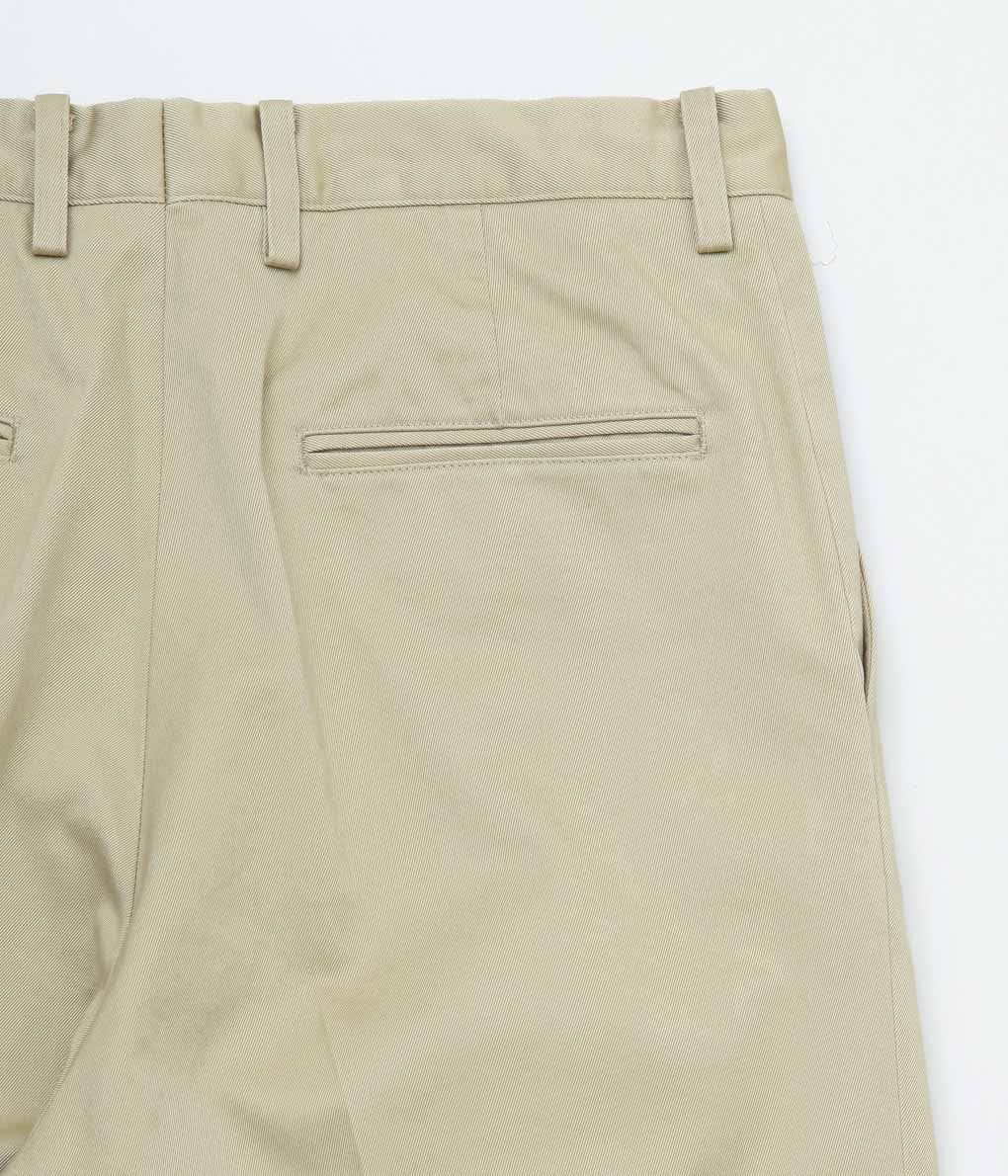 HERILL ''ORGANIC CHINO SLACKS'' (KHAKI)