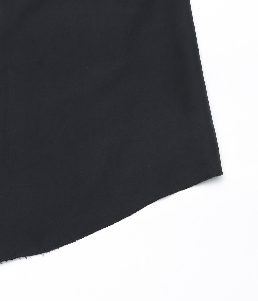 GABRIELA COLL GARMENTS ''NO.74 SILK SLEEVELESS BLOUSE'' (BLACK)