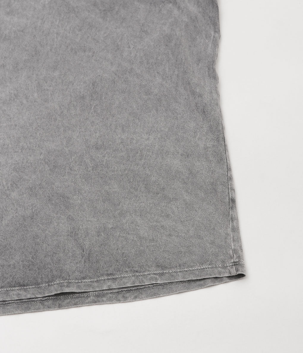 GABRIELA COLL GARMENTS "NO.33  SLEEVELESS T-SHIRT"(GREY STONEWASH)