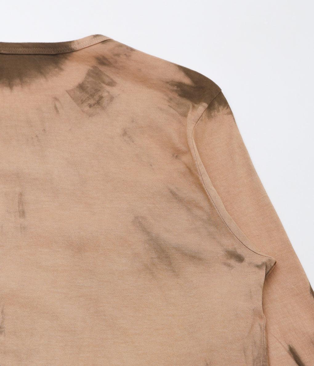 GABRIELA COLL GARMENTS "NO.87 LONG SLEEVE T-SHIRT" (BLACK SALT WASH)