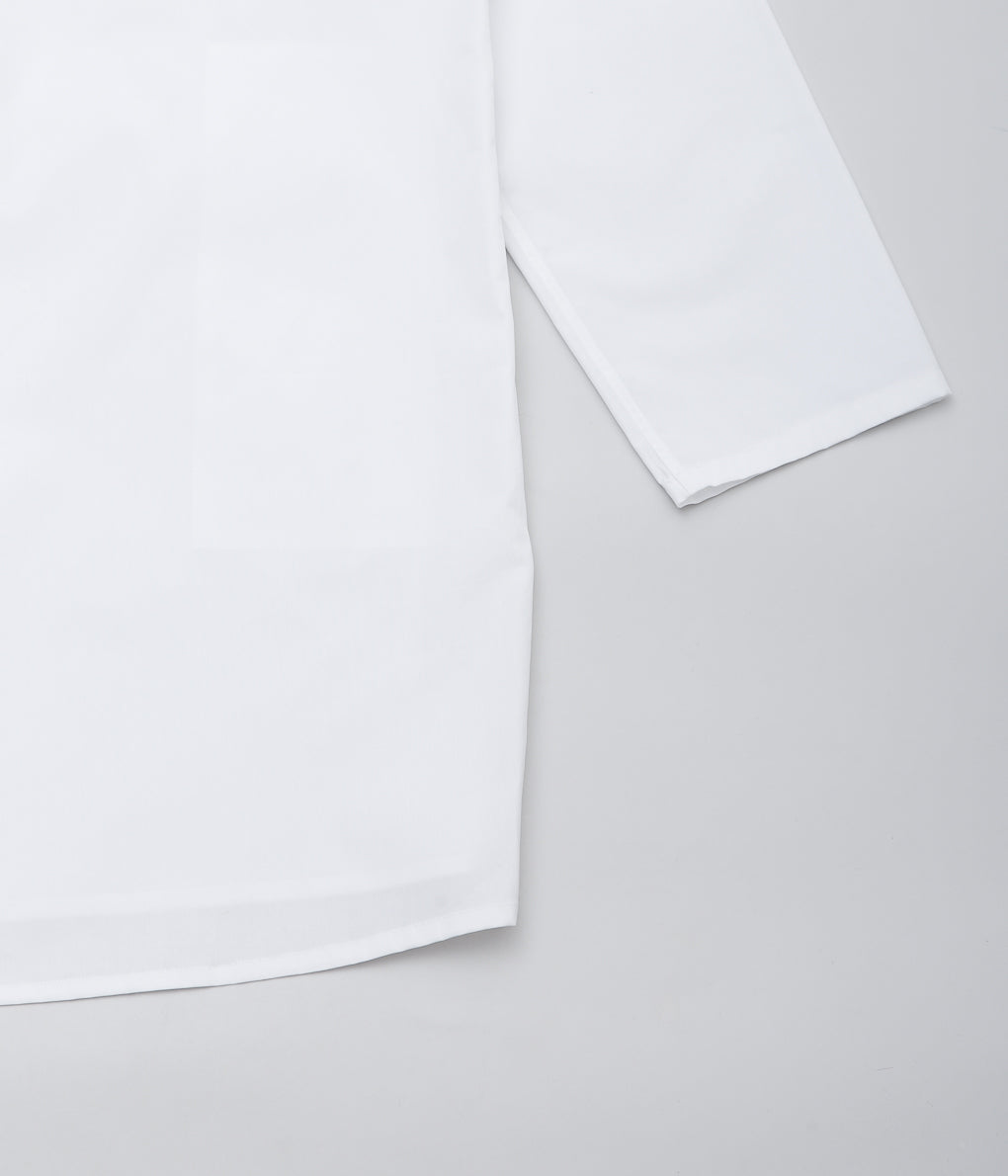 GABRIELA COLL GARMENTS ''NO.30 KURTA SHIRT'' (WHITE)