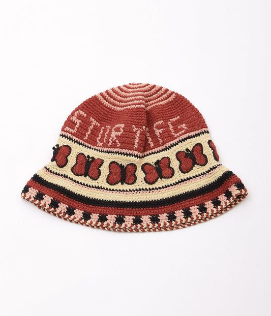 STORY MFG ``BREW HAT'' (RED BUTTERFLY)