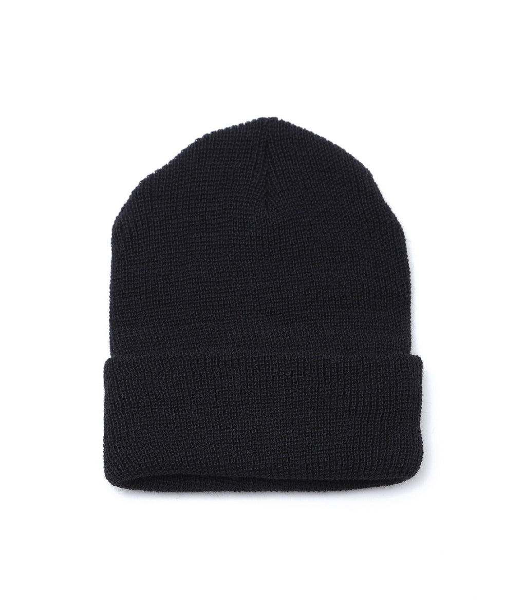 VINTAGE / DEAD STOCK ''WOOL WATCH CAP'' (BLACK)