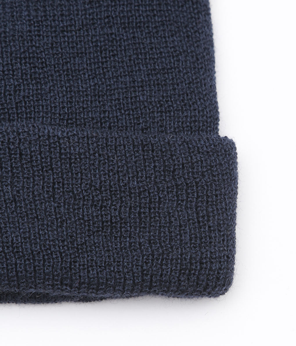 VINTAGE/DEAD STOCK ''WOOL WATCH CAP'' (NAVY)