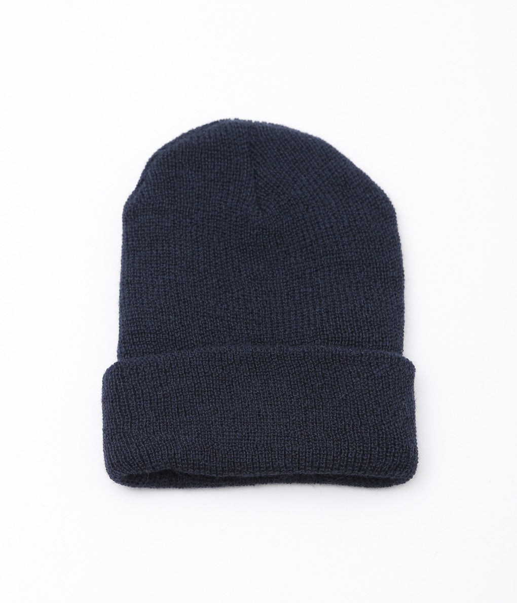 VINTAGE/DEAD STOCK ''WOOL WATCH CAP'' (NAVY)