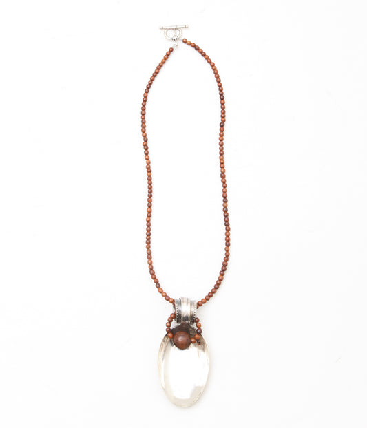 LA CATERINA JEWELRY ''MASSA NECKLACE'' (WOOD)