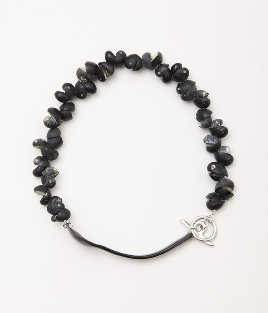 LA CATERINA JEWELRY ''CASORIA NECKLACE'' (BLACK SHELL)