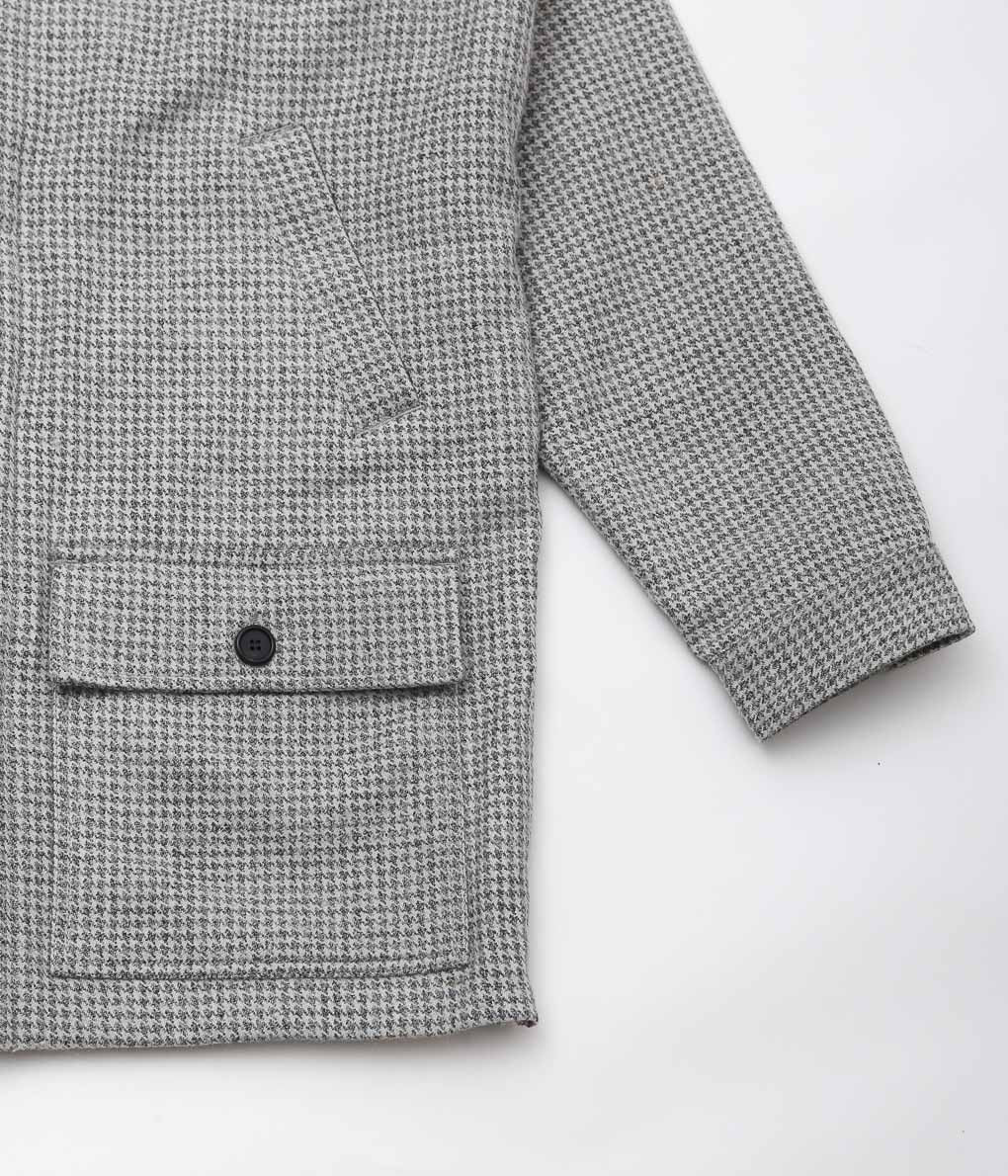 UMBER&OCHRE ''TAAJ LONG WOOL COAT'' (GREY)