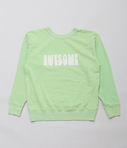 MIXTA ''AWESOME CREW NECK SWEAT'' (MINT)