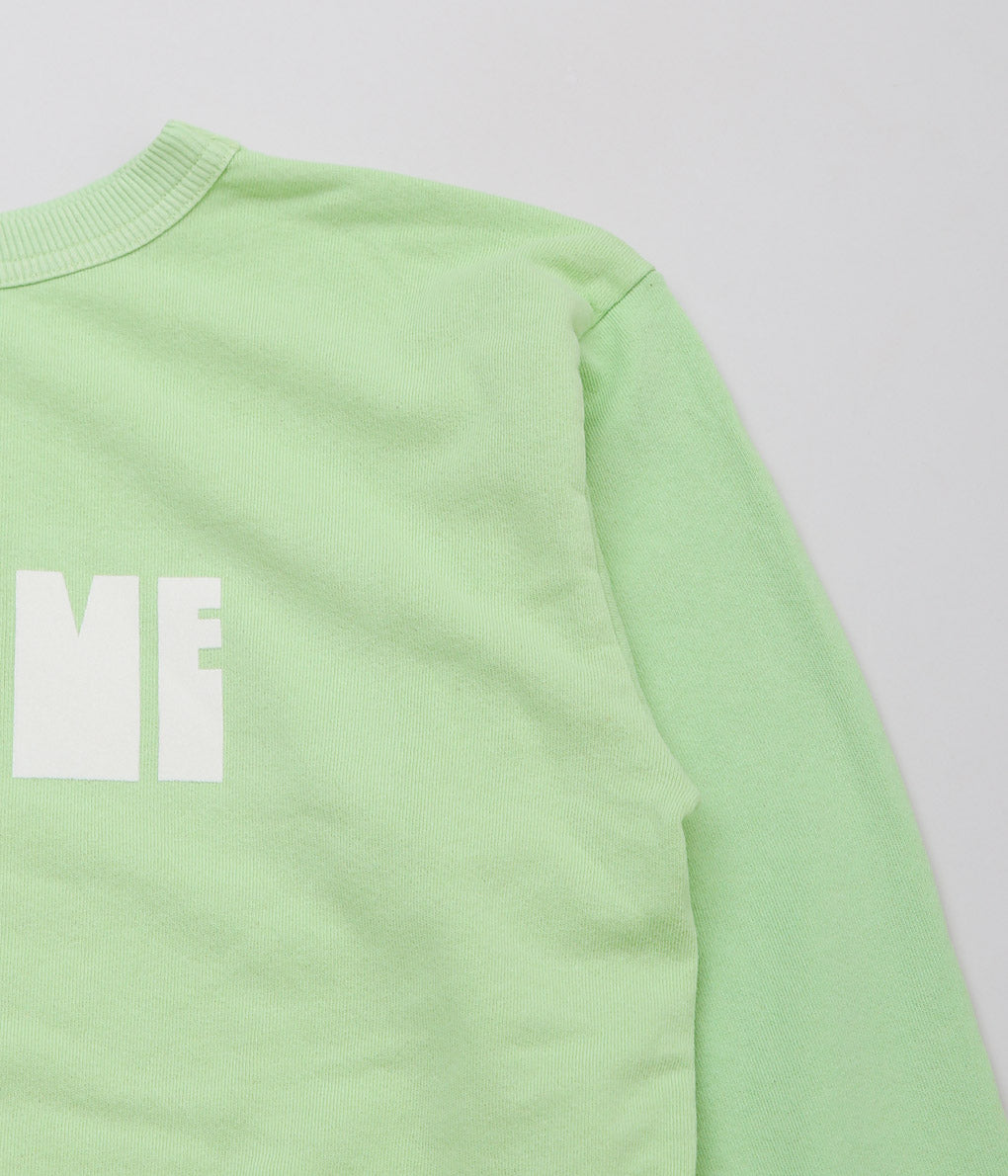 MIXTA ''AWESOME CREW NECK SWEAT'' (MINT)