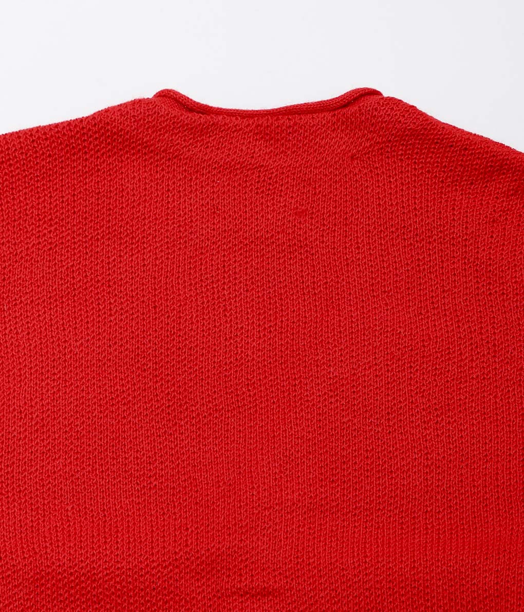 USONIAN SPORTSWEAR ''ARNOLD SWEATER JACKET'' (RED)