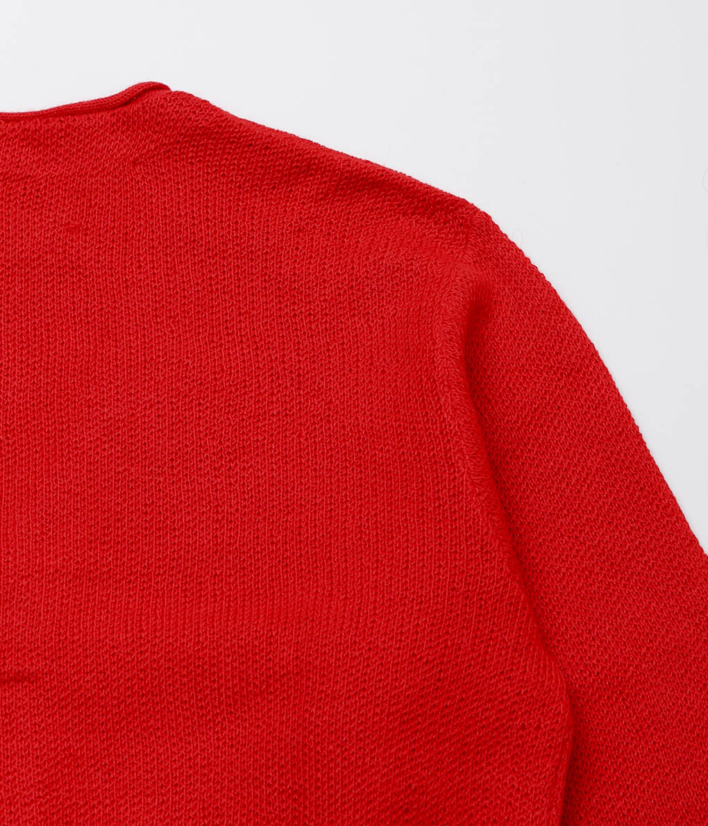 USONIAN SPORTSWEAR ''ARNOLD SWEATER JACKET'' (RED)