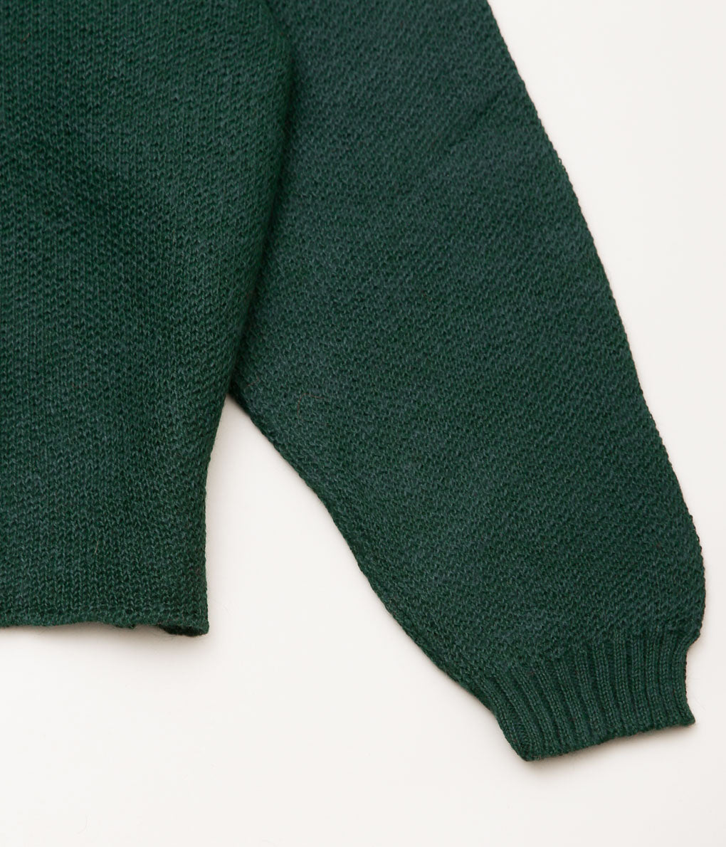 USONIAN SPORTSWEAR ''ARNOLD SWEATER JACKET'' (GREEN)