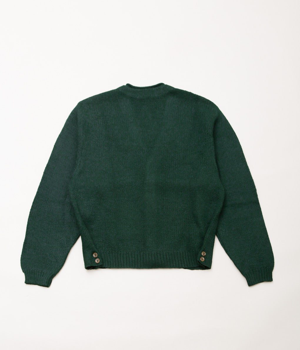 USONIAN SPORTSWEAR ''ARNOLD SWEATER JACKET'' (GREEN)