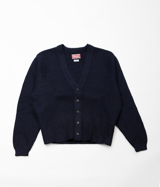 USONIAN SPORTSWEAR ''ARNOLD SWEATER JACKET'' (NAVY)