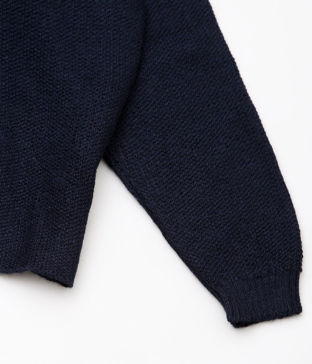 USONIAN SPORTSWEAR ''ARNOLD SWEATER JACKET'' (NAVY)