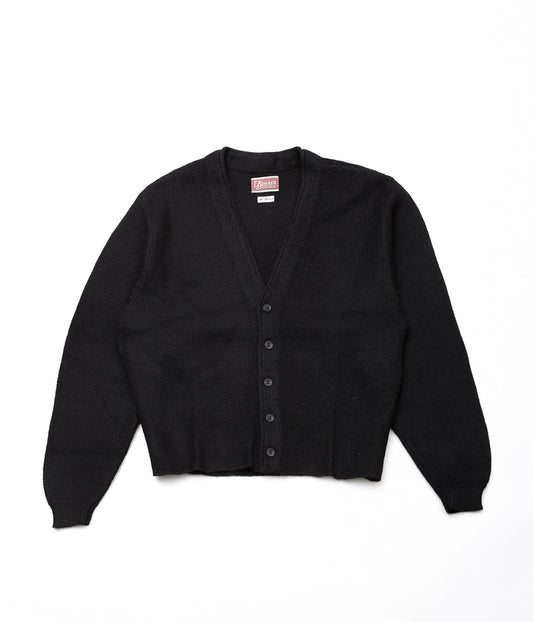 USONIAN SPORTSWEAR ''ARNOLD SWEATER JACKET'' (BLACK)