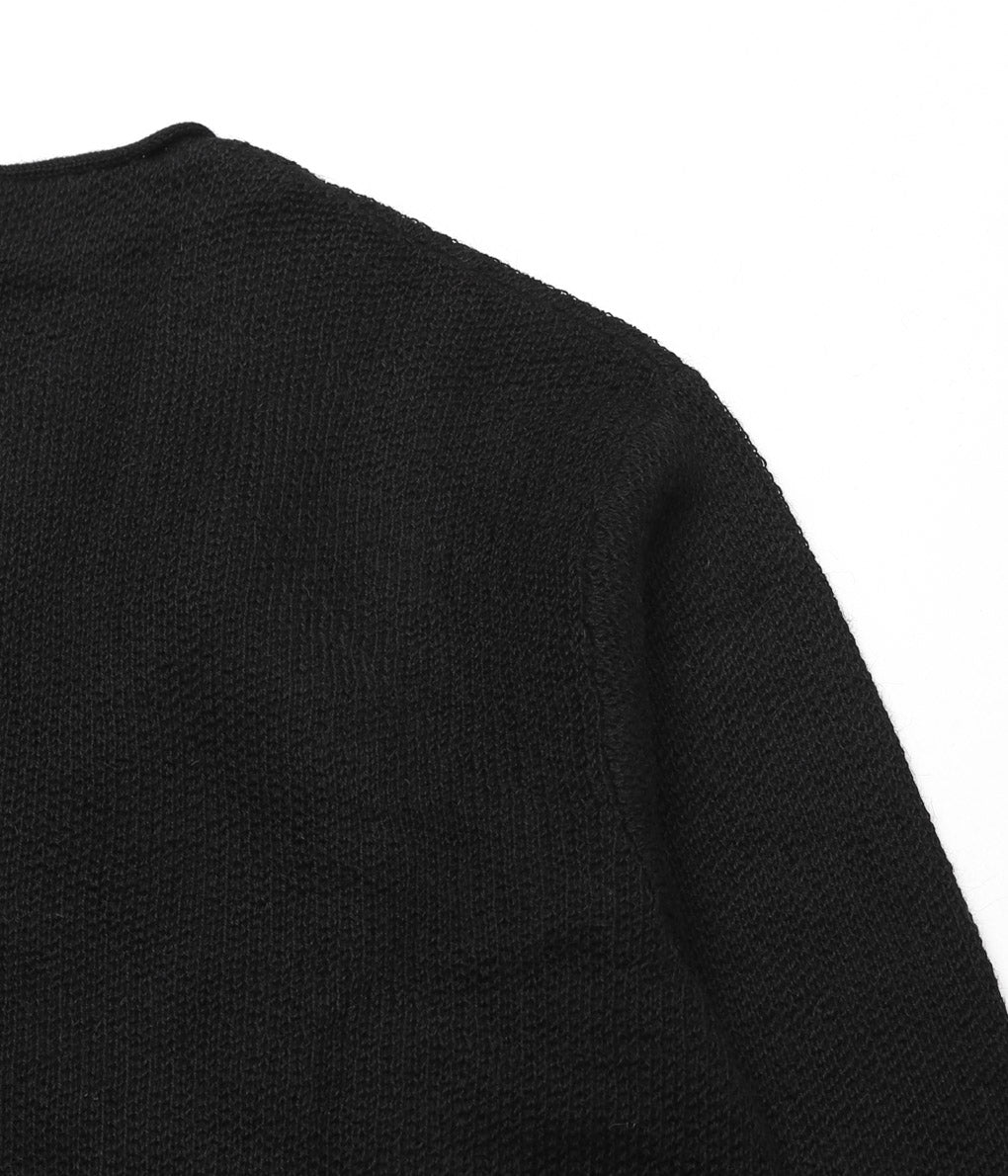 USONIAN SPORTSWEAR ''ARNOLD SWEATER JACKET'' (BLACK)