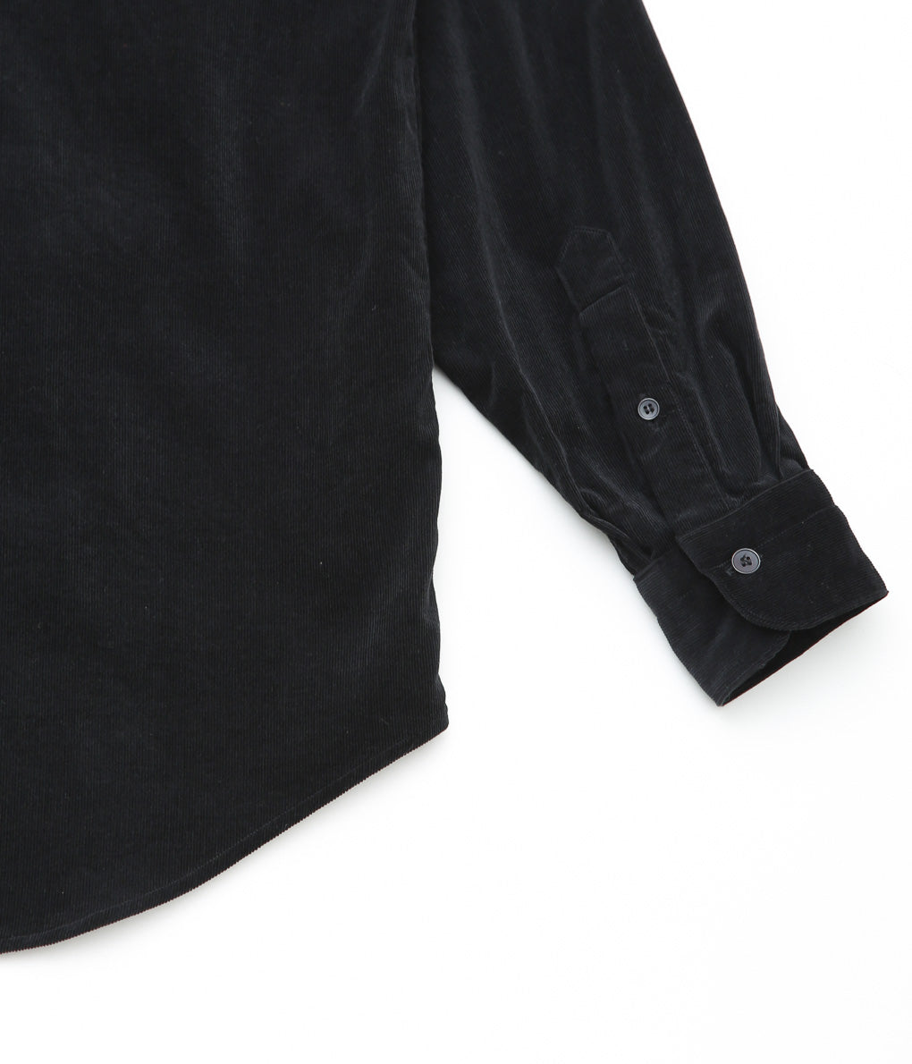 COMOLI ''Corduroy COMOLI shirt'' (BLACK)