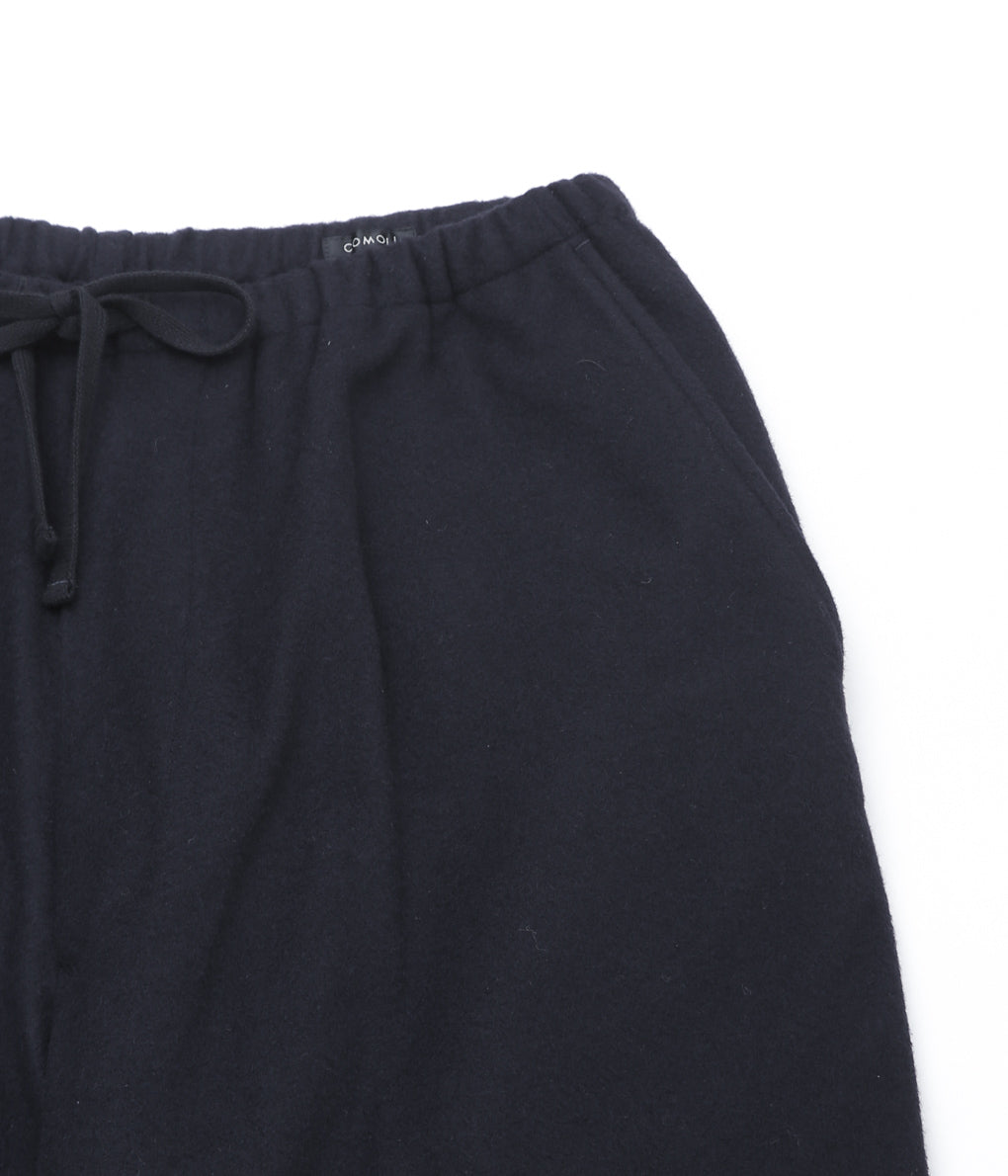 COMOLI ''Cashmere Drawstring Pants'' (NAVY)