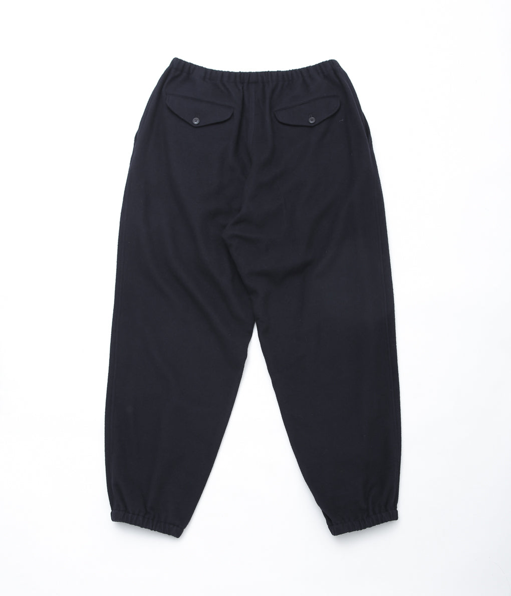 COMOLI ''Cashmere Drawstring Pants'' (NAVY)