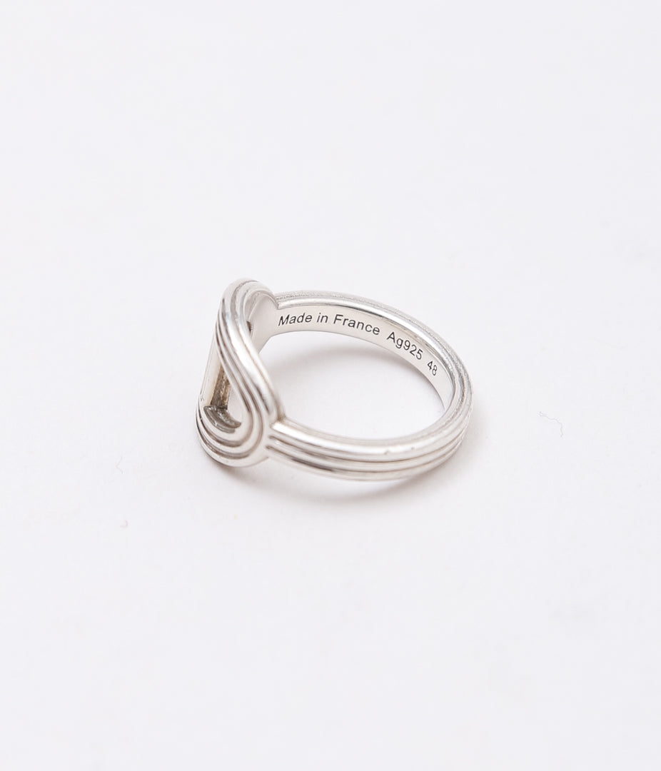 VINTAGE JEWELRY ''HERMES CHAINE d'ANCRE 24RING'' (ASSO)