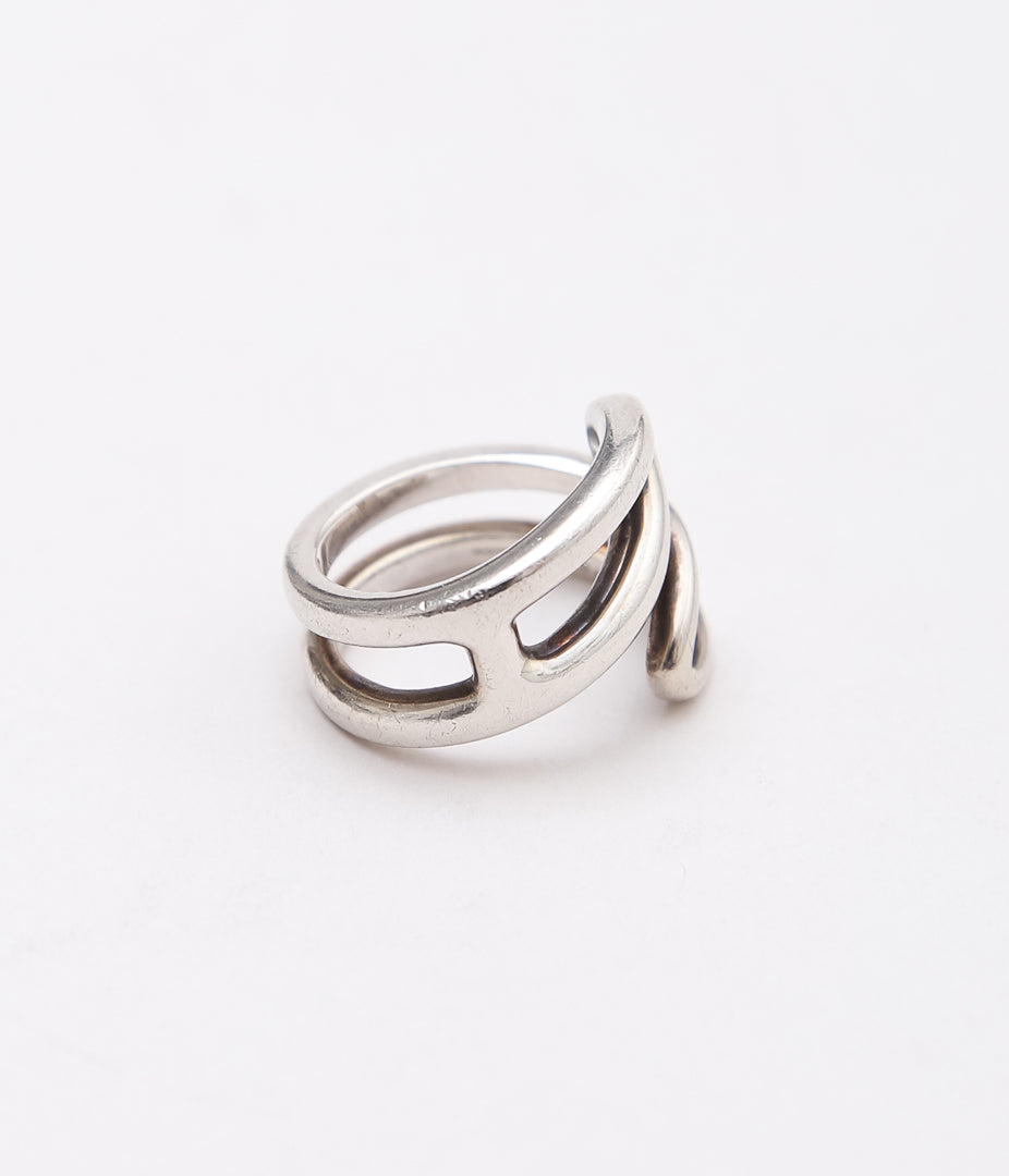 VINTAGE JEWELRY ''HERMES CHAINE d'ANCRE TWIST'' (ASSO)