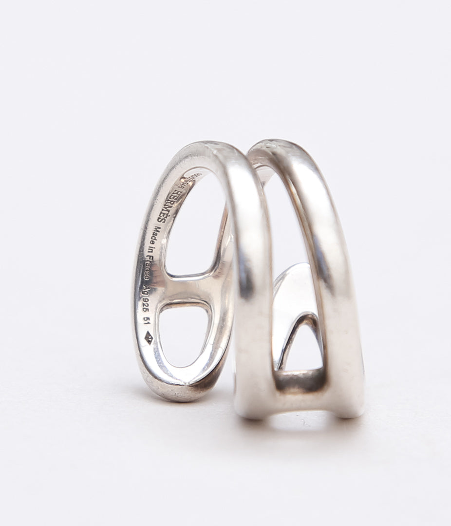 VINTAGE JEWELRY ''HERMES CHAINE d'ANCRE TWIST'' (ASSO)