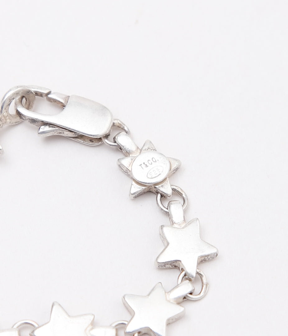 VINTAGE JEWELRY ''TIFFANY PUFF STAR BRACELET'' (ASSO)